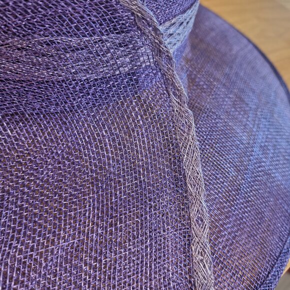 Women’s Purple Dress Hat w/ Flower Accent | Church / Derby | $15 - Picture 4 of 6